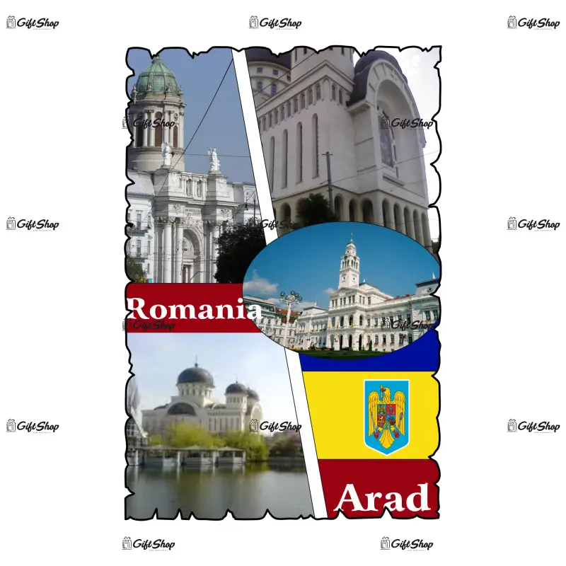 Arad romania, magnet frigider mgs033